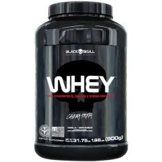 Whey protein black skull - 900g (wpi, wpc, wph) - CAVEIRA PRETA, N/A, 