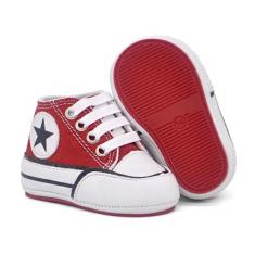 Tênis estrela de cano alto maninhos baby, 18