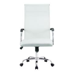 Cadeira de Escritório Esteirinha Tela Mesh Base Cromada com Rodinha Fortt Salta Branca - CEF04-P