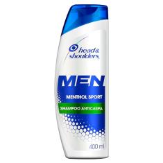 Head & Shoulders Shampoo Men Menthol Sport 400 ml