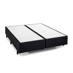 Base Box King 193x203x28cm Meditare Preto Preto