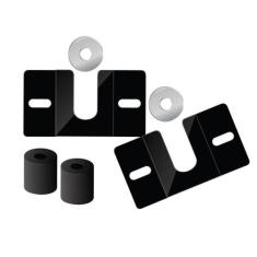 Suporte Fixo Universal para TV LCD/PLASMA/LED Preto 10 a 81 Polegadas 