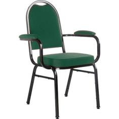 Cadeira com braços para Auditórios Linha Hotel Verde