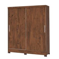 Guarda Roupa Casal 2 Portas 2 Gaveta MDP Naturale San Marino