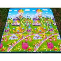 Tapete De Atividades Infantil Grosso - Dupla Face - 2,00x1,80 metros