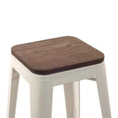 Banqueta Média Iron Tolix 66 Cm Branco