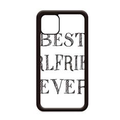 Best Girlfriend Ever Quote Heart para iPhone 11 Pro Max Capa para celular Apple