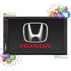 Central Multimidia 2 Din Mp5 Carplay Android Auto Wifi Honda - First O