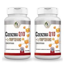 Kit C/2 Coenzima Q10 + L- Triptofano concentrada - Fits Life
