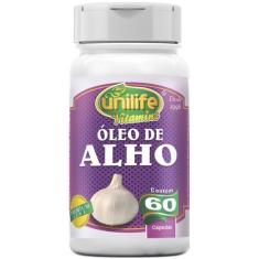 Óleo De Alho 350mg 60 Cáps Unilife