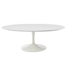 Mesa De Jantar Tulipa Saarinen 244X137 Cm Branco