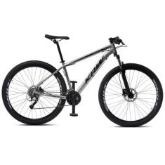 Bicicleta Aro 29 KRW Alumínio 27 Vel Freio a Disco Hidráulico R7, 15.5