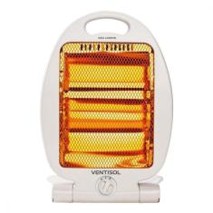 Aquecedor Elétrico Quartzo Portátil Ventisol Branco 220V