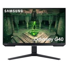 Monitor Gamer Samsung Odyssey 27 G40 Fhd, Tela Plana, 240hz