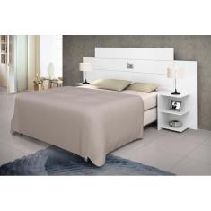 Cabeceira Box Acapulco Casal - Branco