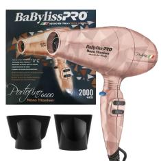 Secador Profissional Babyliss Pro Nano Titanium Porto Fino 6600 – 2000 W Vetro Rose Voltagem:110V