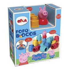 Fofo Blocos 15 peças - Peppa Pig