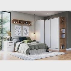 Guarda Roupa Modulado Casal 7 Peças 100% mdf Requinte +