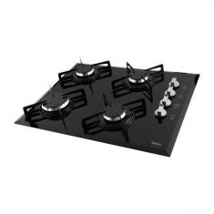 Cooktop 4 Bocas Philco a Gás Cook Chef 4, Preto, Bivolt