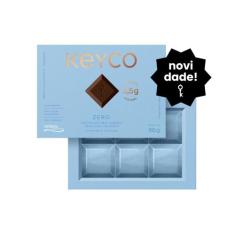 Caixa 6 unidades: Colágeno Keyco - Chocolate Zero com 2,5g de Verisol 