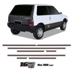 Kit Faixas Fiat Uno 1.6R Mpi 1994 Adesivos Modelo Original - SPORTINOX