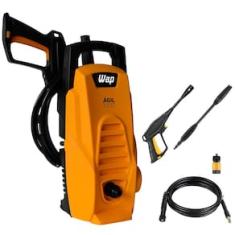 Lavadora de Alta Pressão Wap Ágil 1800 Compacta com Jato de Água Leque e Concentrado, 1300PSI e Sistema Stop Total - 1400W