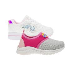 Tenis Feminino Infantil Menina - KIT 2 PARES Tam 24 ao 34-Feminino