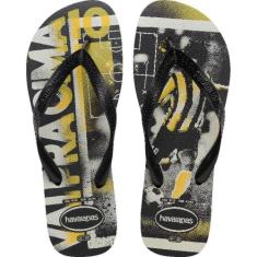 Chinelo Havaianas Masculino TOP Athletic 41/42 Preto PAR