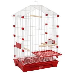 Gaiola Grande para Calopsita Aves Mansas com Acessórios - Gaiolas Quat