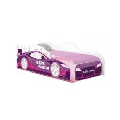Cama Solteiro Carro Infantil para Menino Menina Quarto - CasaH, Rosa
