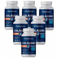 6x Colágeno Tipo2 Plus + Vit D 3 + Vit K2 + Magnésio - Nutrigenes