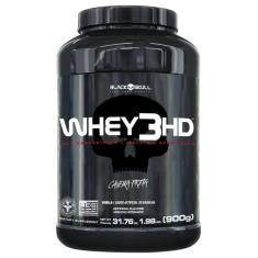 Whey 3hd black skull - 900g (wpc, wpi e wph) - CAVEIRA PRETA, N/A, BAU