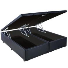 Cama Box Baú King Bravus 193x203x38cm Várias Cores - Vstore - V-STORE,