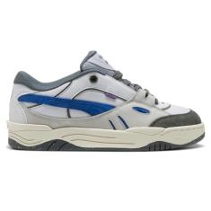 PUMA Tênis masculino Puma-180, Névoa prateada/neblina cinza/cinza mineral, 42