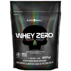 Whey Zero (Whey Protein Isolado) 837G - Black Skull-Unissex