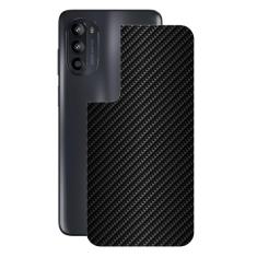 Película para Motorola Moto G52 - Traseira de Fibra de Carbono Preta - Gshield