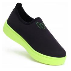 Tênis Infantil Menina Lps Shine Preto/Pink/Amarelo Neon-Feminino