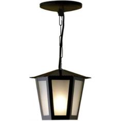 Pendente Colonial L1C Preto Ideal