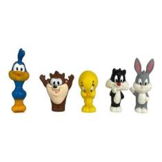 Miniaturas Dedoches Looney Tunes 5 Pçs - Lider 3053