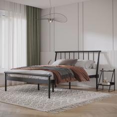 Cama Queen em Aço Begônia CabeCasa MadeiraMadeira