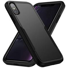 SORAKA Capa para iPhone X Capa rígida de PC Capa macia de TPU para para-choques Capa robusta de ajuste fino Capa iPhone X