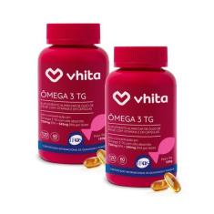 Ômega 3 1000mg TG - Importado e Rico EPA DHA Com Selo IFOS e Vitamina 