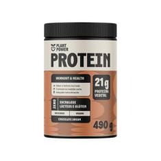 Proteína Vegana Chocolate Plant Power 490g, Chocolate Dream, 490g