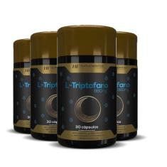 4x L-TRIPTOFANO COM MARACUJA 860MG 30CAPS HF SUPLEMENTS - HF SUPLEMENT