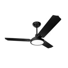 Ventilador de Teto Loren-Sid Diplo M3 Lumi LED Preto 127V com Pás Pret