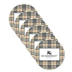 Sousplat Burberry - NSW, 6 Peças, com base