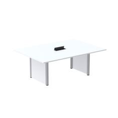 Mesa De Reunião 2000x1400 Mrcpb2014pp Branco-cinza
