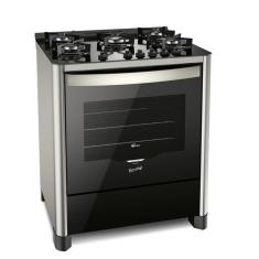 Fogão De Piso Fischer 5 Queimadores Gran Cheff Gás Bivolt