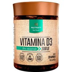 Vitamina D3 (120 Caps) Nutrify