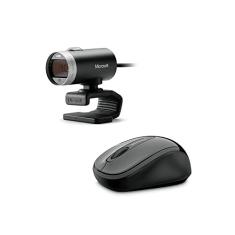Webcam Cinema Usb Preta Microsoft - H5D00013